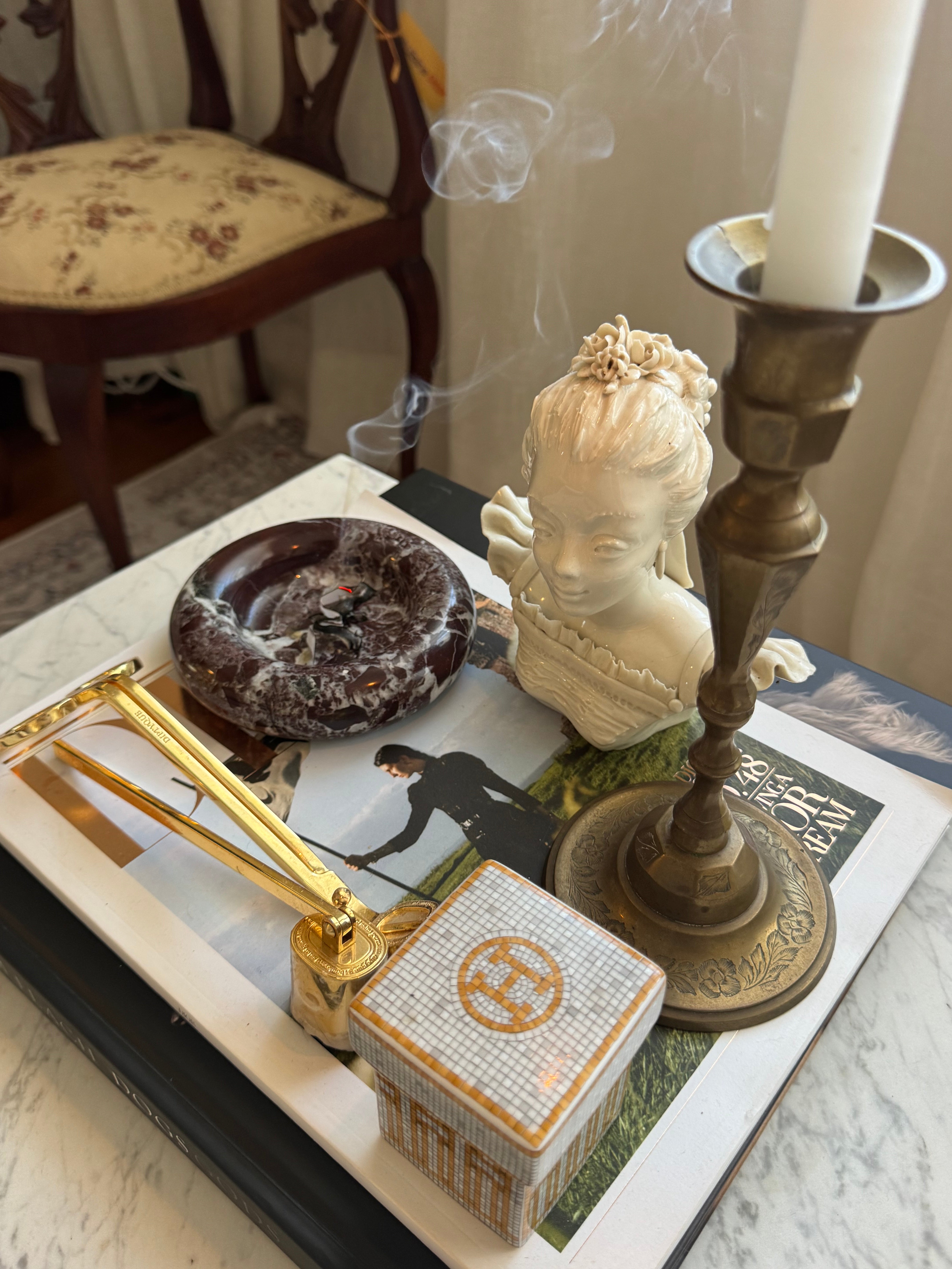 Rosa Levanto Donut Marble Tray – Mocha Mämta